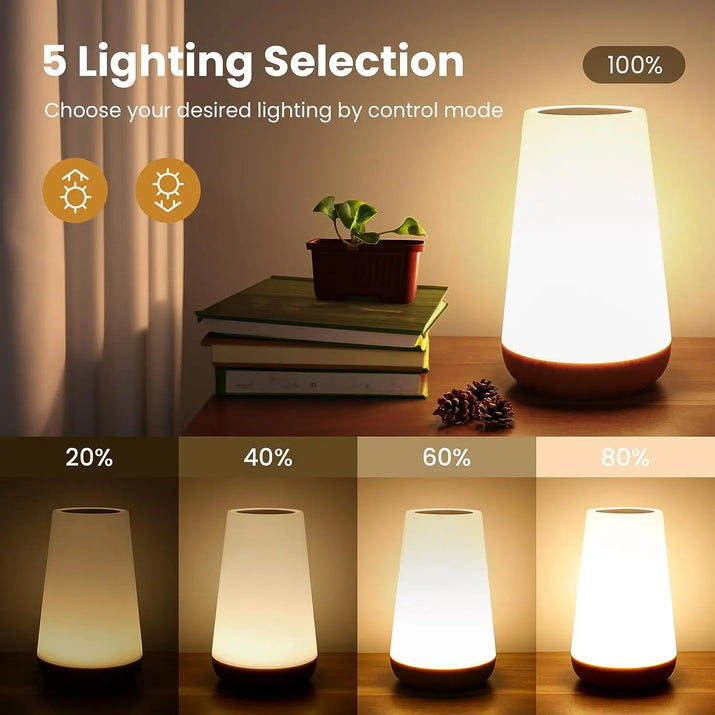 GoldenHour™ LumaTouch RGB Soothing Lamp